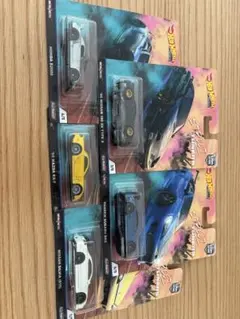 ホットウィール ストリートチューナーズ(STREET TUNERS) 5台セット