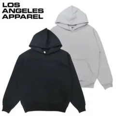 LOS ANGELES APPAREL パーカー ブラック XL