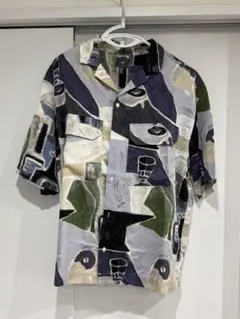 H&M 柄シャツ 半袖 Lサイズのサムネイル