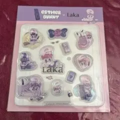 Laka × Esther Bunny エスターバニー　3Dボリュームシール