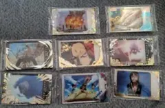 ワンピースウエハースカード レア　シャンクス　含む8枚セット