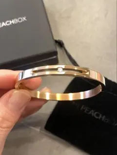 中古】COACH ゴールド マグネットバングル - メルカリ