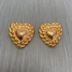 y2k ハートのデザインピアス