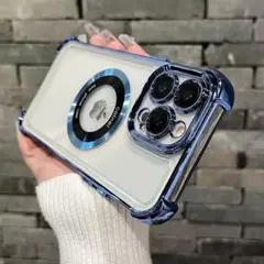 iPhone14promaxケース 耐衝撃 レンズ保護 MagSafe充電