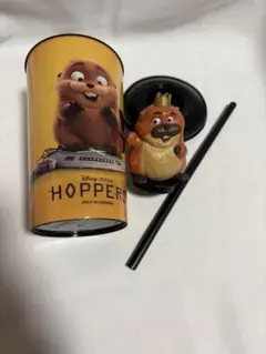 ポ*タ様 ディズニー ピクサー 私がビーバーになる時 フィギュア付ドリンクカップ