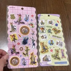 ズートピア ステッカー 2シートセット