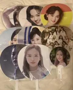 NiziU リオ うちわ セット