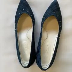 REGAL ダークグリーンのローヒール