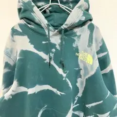 THE NORTH FACE 裏起毛 バックプリント タイダイ 総柄　パーカー
