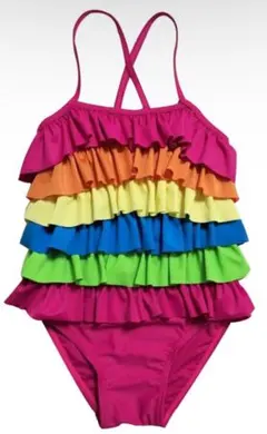 【美品中古】６才前後　水着（女の子）キッズ　ガール