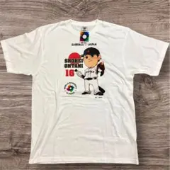 ラスト一点】 wbc 大谷翔平 イラスト Tシャツ XXL 2XL侍ジャパン