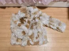 本革シープスキン ムートンコート