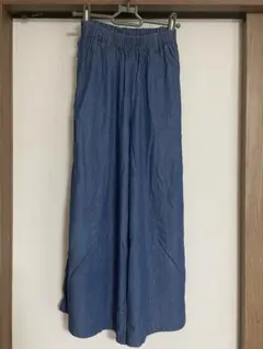 repipi armario ワイドパンツ デニム調 Sサイズのサムネイル