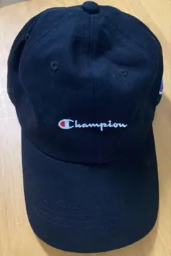 Champion 黒 キャップ 帽子　チャンピオン