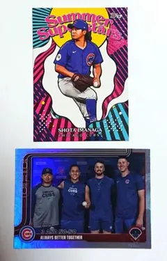 topps series 2 カプス リフラクター 今永昇太 インサート