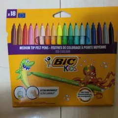 Bic Kids フェルトペン 18色