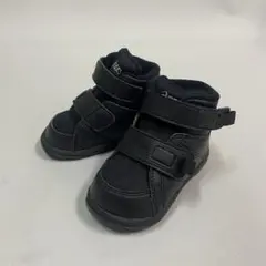 asics スニーカー 13.5 ハイカット スクスク ブラック