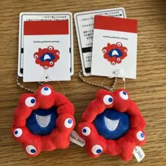 EXPO2025 ミャクミャクぷちマスコットキーチェーン(フェイス)2個セット