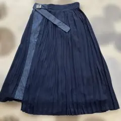 デニムロングスカート ロングスカート