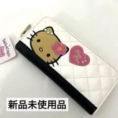 ♡ハローキティ♡ サンリオ　財布　長財布　レディース　キッズ　ワッペンキティー