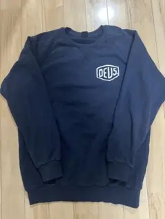 DEUS EX MACHINA ネイビー スウェット xl