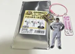 阪神セリーグ優勝記念 シークレットワイヤーリング アクリルキーホルダー　中野拓夢