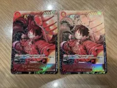 モンキー・D・ルフィ SR パラレル ST01-012 尾田先生 書き下ろし