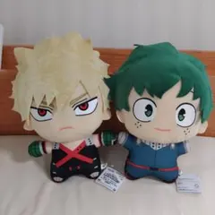 僕のヒーローアカデミア　もっと大きくなったちびぐるみ　緑谷　爆豪まとめて