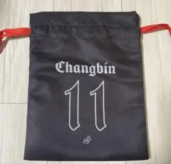 スキズ チャンビン 巾着ポーチ dominate VR