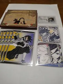 鬼滅の刃　伊黒小芭内　ポストカード・コースターセット