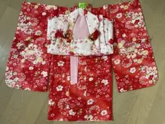 90サイズ ワンピース 被服 キャサリンコテージ 七五三 ひなまつり 赤