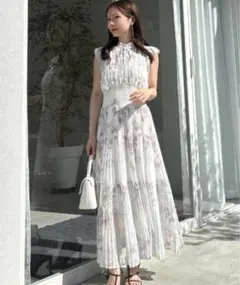 snidel Sustainable 20周年プリントワンピース