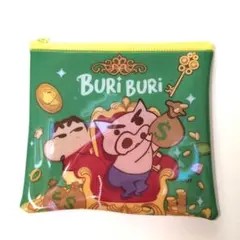 韓国　クレヨンしんちゃん　公式商品　ビニール　ポーチ　匿名配送