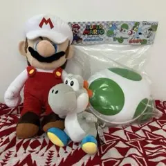 スーパーマリオシリーズ　ぬいぐるみ×２　　ウォーターガン　３種セット