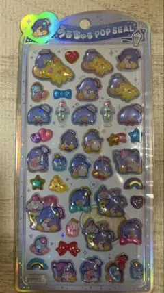 【新品】サンリオ　タキシードサム　うるちゅるポップシール　新作のサムネイル