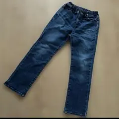 カイタックファミリー 130 デニムパンツ　長ズボン　ジーパン　日本製