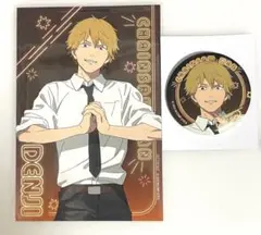 チェンソーマン アニメイト イラストカード 缶バッジ デンジ