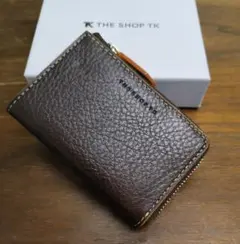 THE SHOP TK　新品　メンズ　コインケース(オレンジ/ダークブラウン)