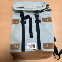 ノースフェイス　デニム柄　ヒューズボックス　バックパック　レア品