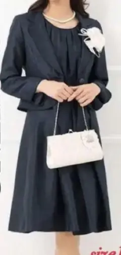 卒業式、入学式、結婚式フォーマルワンピース9号