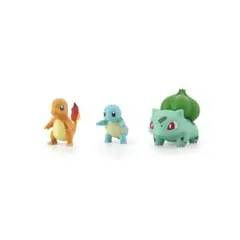 ヒトカゲ ＆ ゼニガメ ＆ フシギダネ ポケモンスケールワールド カントー地方