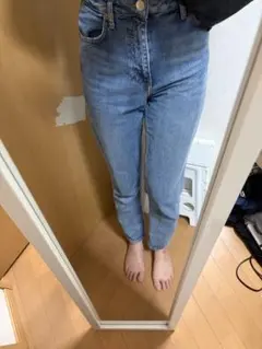 ZARA マムフィットデニム 34