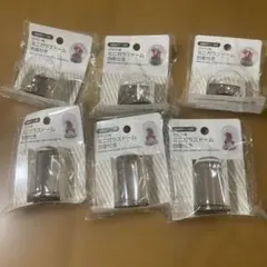 クラフト用　ミニガラスドーム　台座付き　６個セット　未使用品
