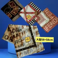 新品 FENDI ハンカチーフ ハンカチ まとめ売りのサムネイル