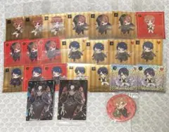 ツイステ ステッカー 缶バッジ ウエハース スケアリードレス エース デュース