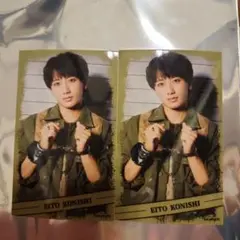 アクターズリーグ ブレイン くじ ハーフブロマイド 小西詠斗