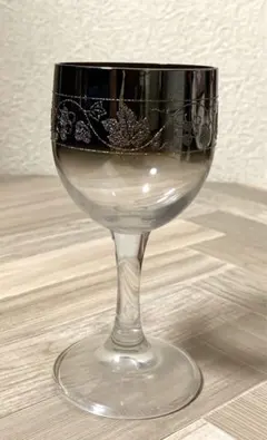 昭和レトロ　ワイングラス　3個