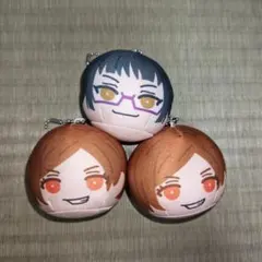 呪術廻戦　おまんじゅうにぎにぎマスコット　禪院真希　釘崎野薔薇