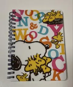 スヌーピー & ウッドストック リングノート A6
