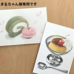 まるちゃん様専用です　色鉛筆画　手描き原画